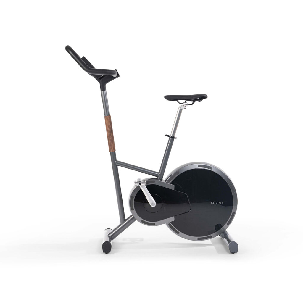 STIL-FIT Ergometer PURE Black (Walnuss)